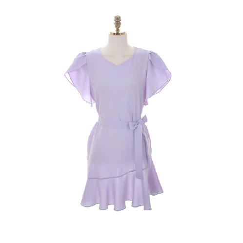 FIONA’s silhouette tulip dress